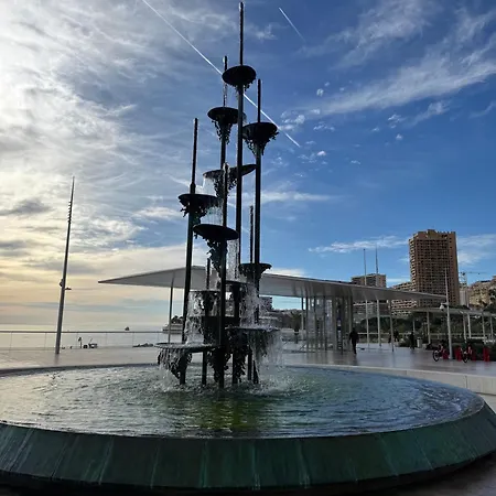 New,mountain & Sea View 3 Guests With Private Garage Apartamento Beausoleil